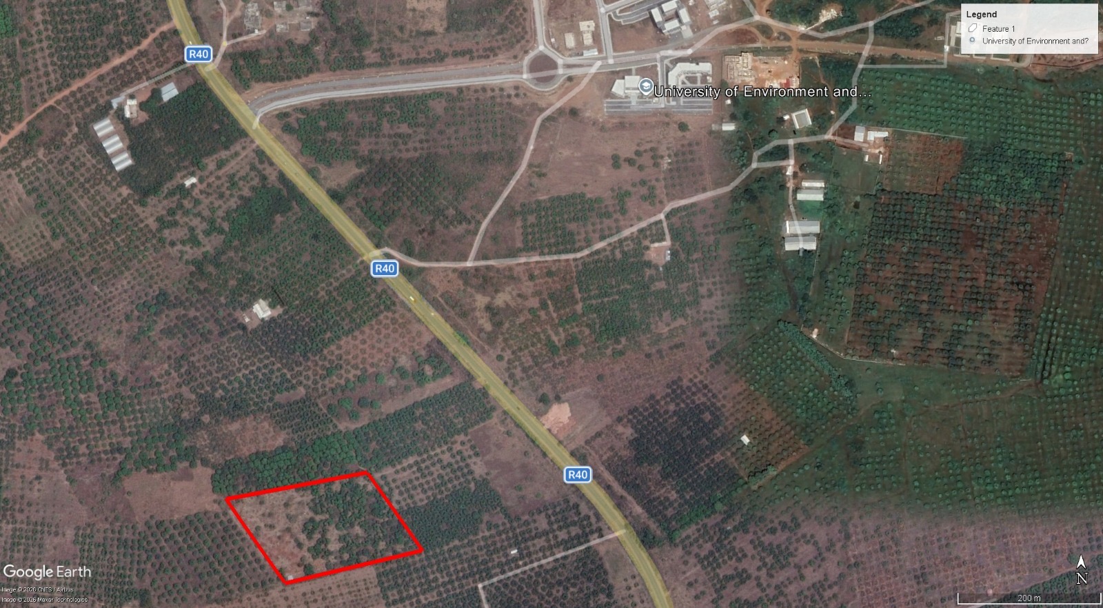 5.99 Acres of Registered Land