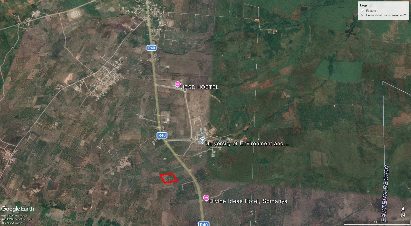 5.99 Acres of Registered Land
